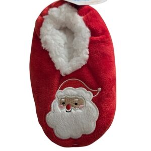 Carter's Red Santa Kids Slippers - Size 4-5T - NWT